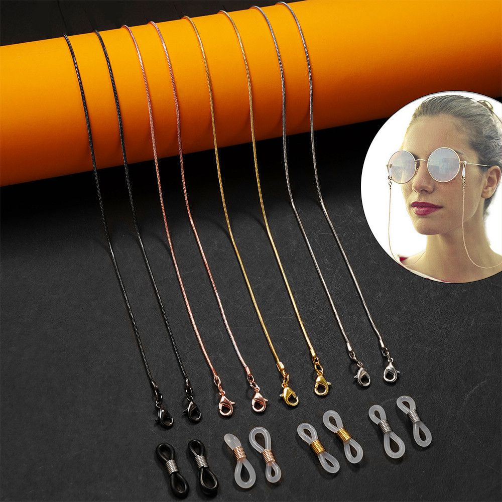 Mask Chain Holder - Cordão de Moda para Máscara, Óculos