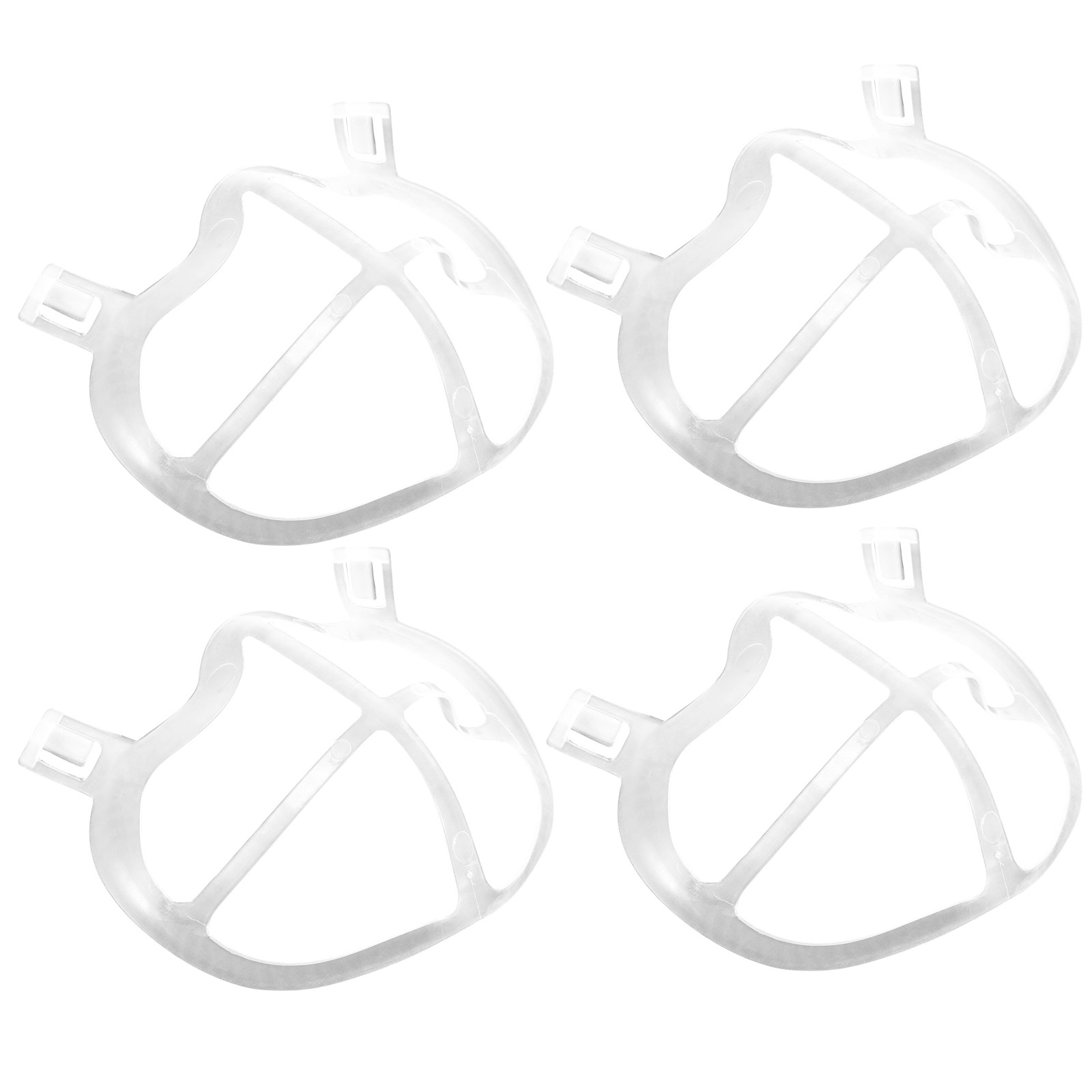 Silicone Mask Bracket - 10 Peças de Suporte para Máscara
