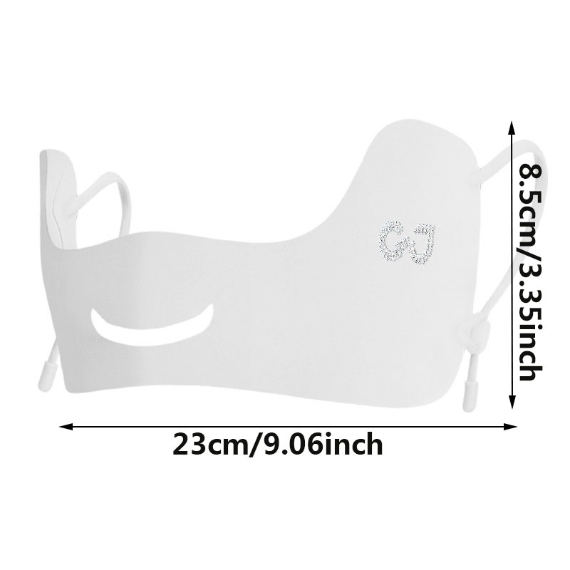 Máscara de seda gelo de verão  - Sports Mask Breathable avaliação e preço