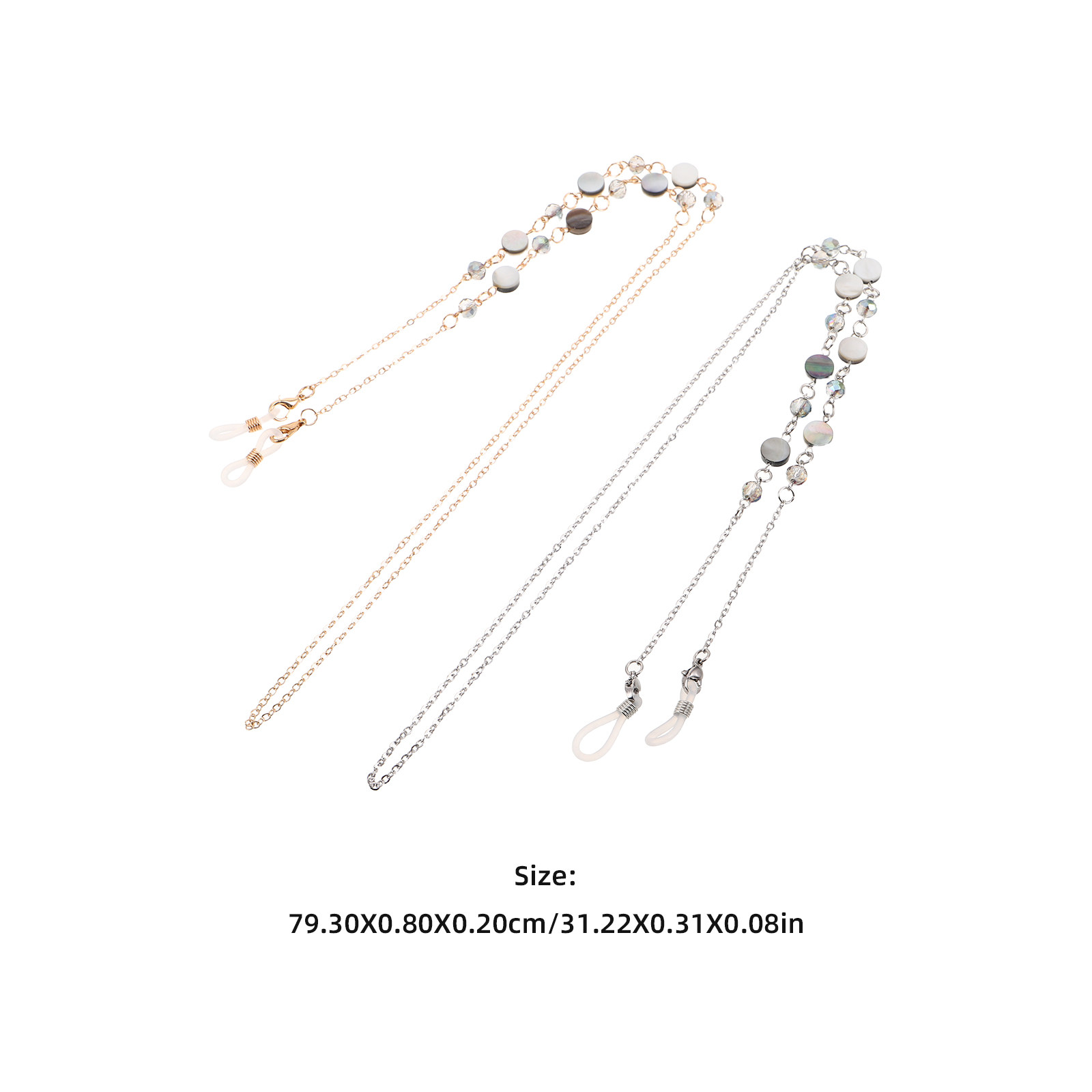 2 Peças de Corrente Decorativa - Mask Chain Holder avaliação e preço