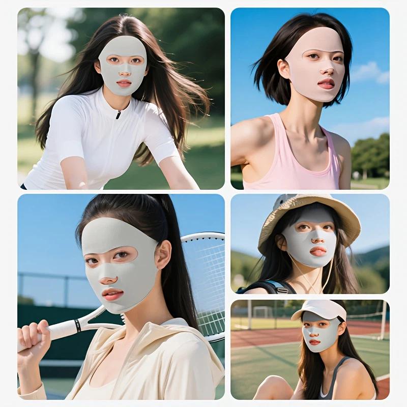 Máscara Facial Protetora Solar - Sports Mask Breathable avaliação e preço