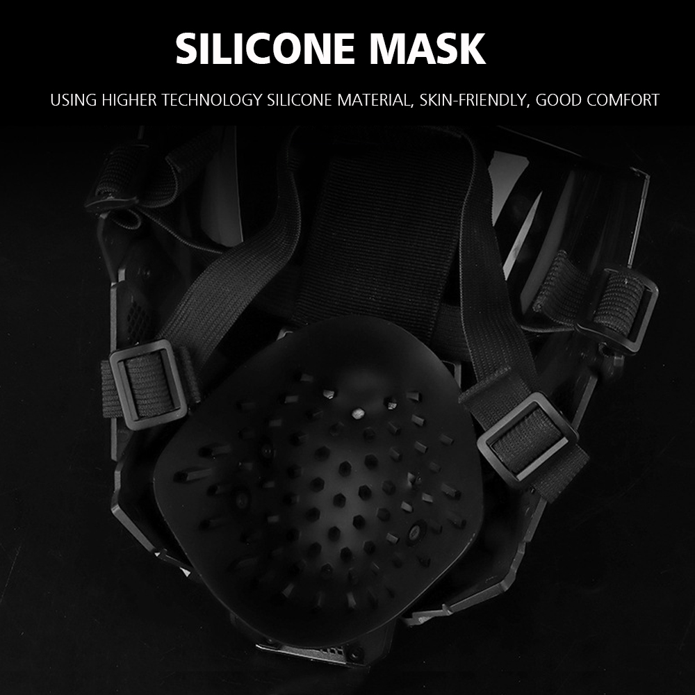 Máscara tática de airsoft, ócu - Anti Pollution Mask avaliação e preço