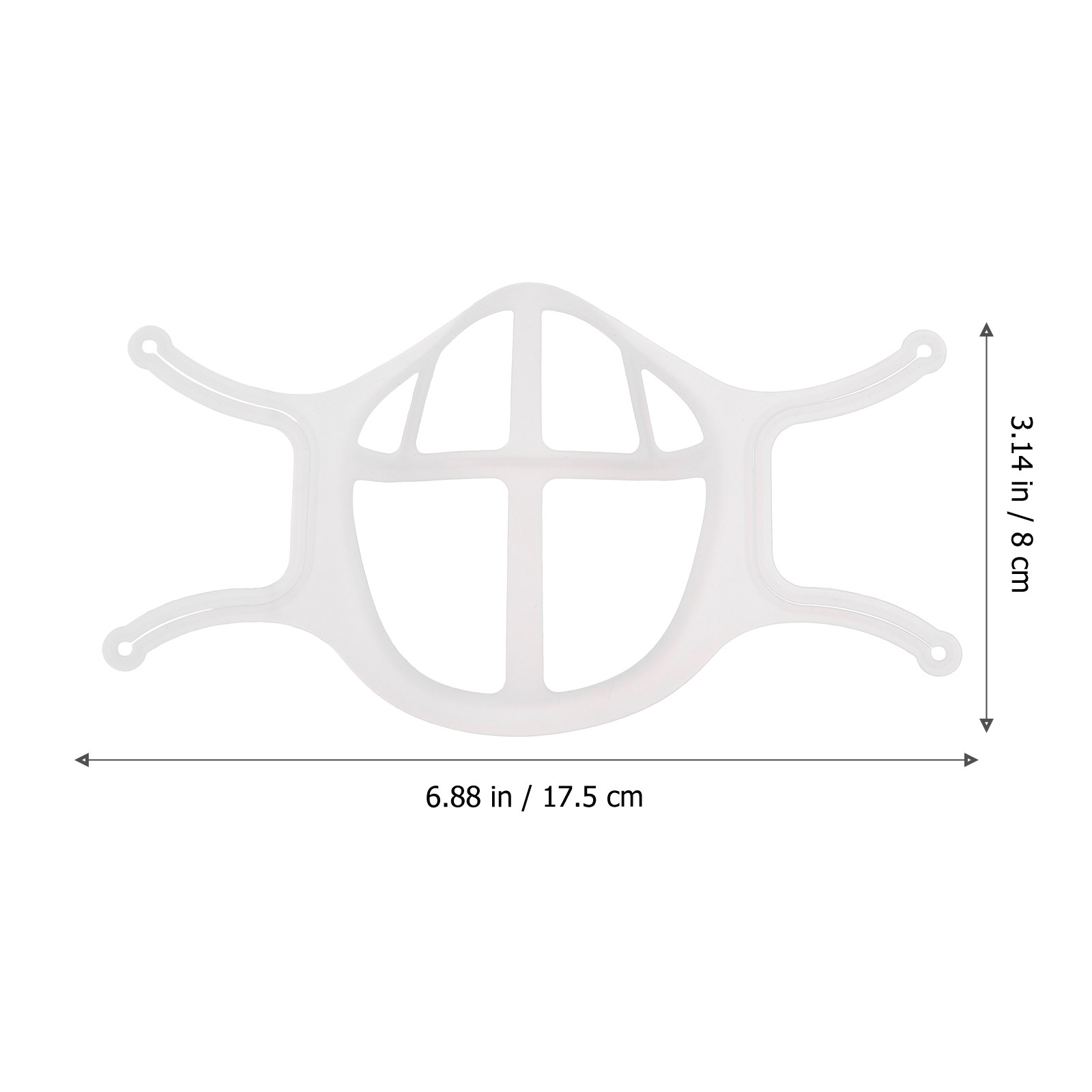 5 Peças de Suporte de Máscara  - Silicone Mask Bracket avaliação e preço