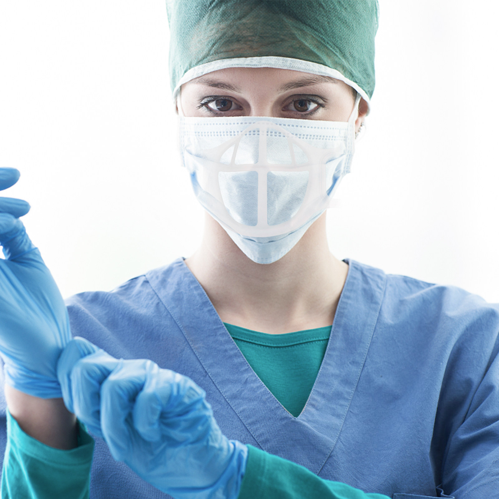 5 Peças de Suporte de Máscara  - Silicone Mask Bracket avaliação e preço