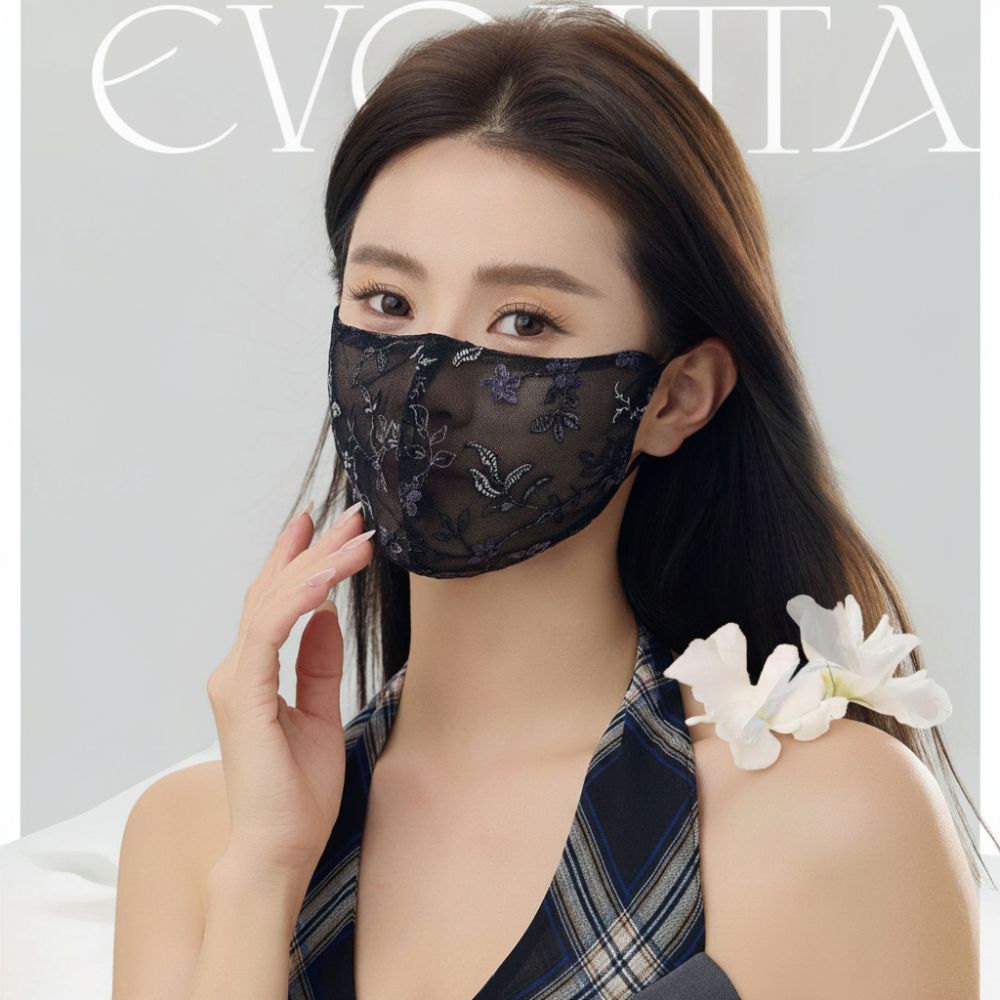 Máscara de renda delicada com  - Respirator Half Face avaliação e preço