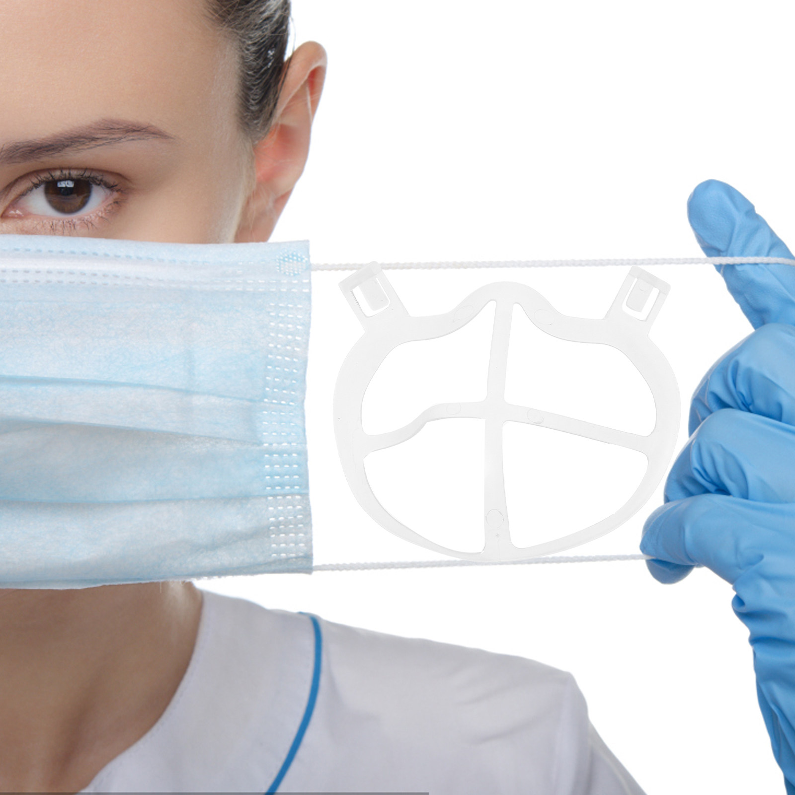 10 Peças de Suporte para Másca - Silicone Mask Bracket avaliação e preço