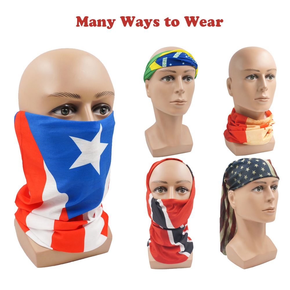 Bandanna da bandeira da Nigéri - Neck Gaiter Face Cover avaliação e preço