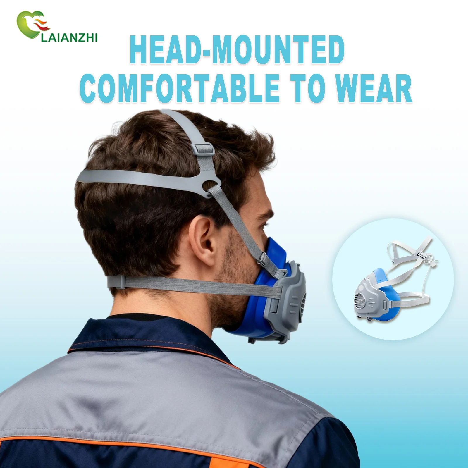Máscara de silicone à prova de - Dust Mask Construction avaliação e preço